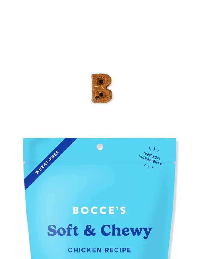 Bocce's Chicken Recipe Soft & Chewy Dog Treats 6oz