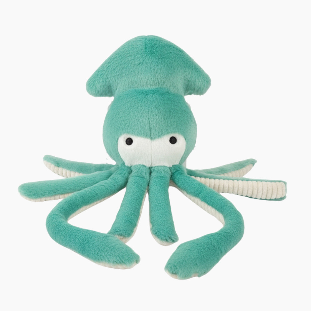 Claude Squid Squeakerless Plush Dog Toy