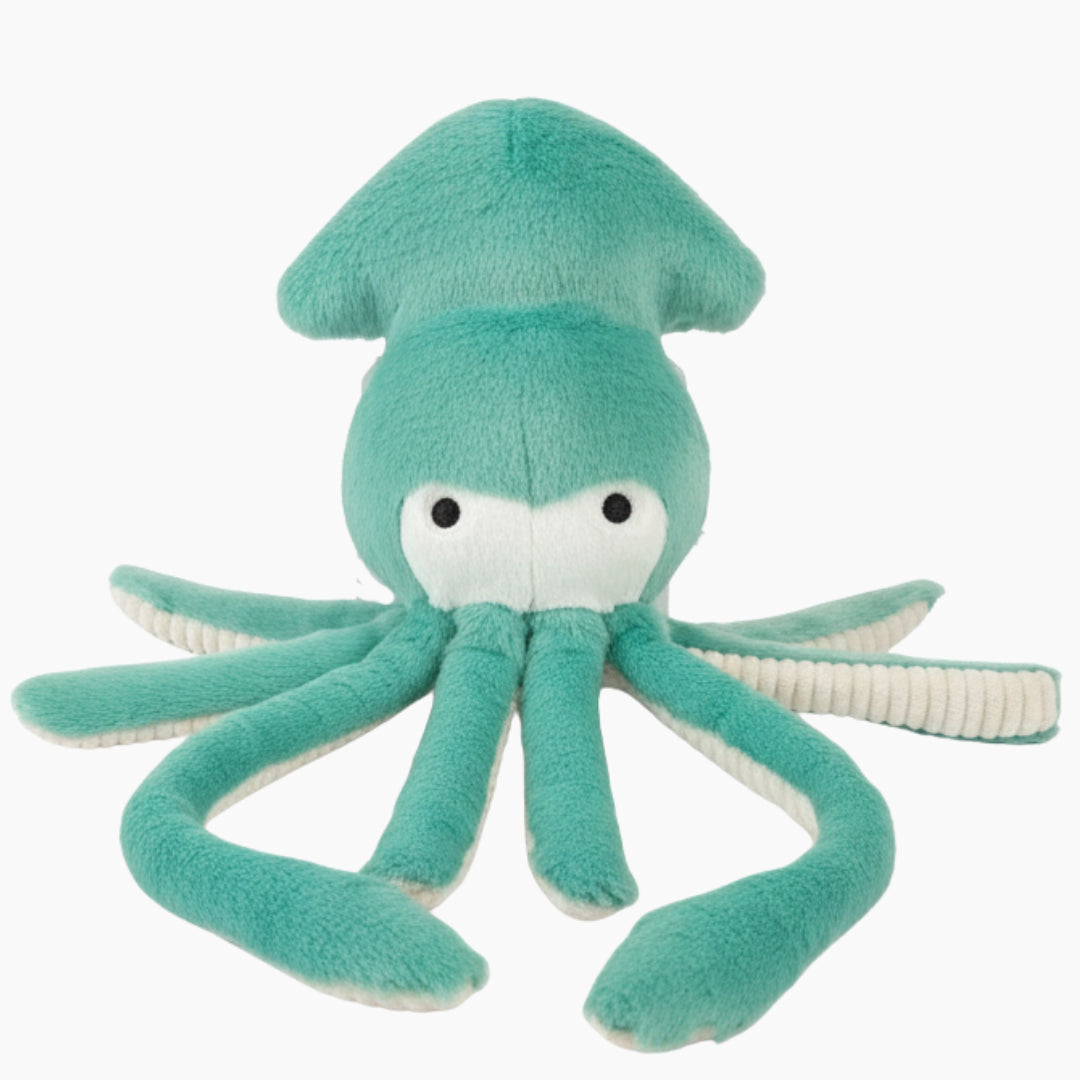 Claude Squid Squeakerless Plush Dog Toy
