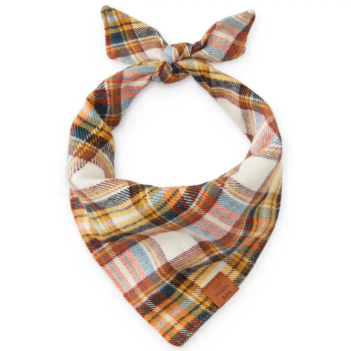 Cornucopia Flannel Fall Bandana