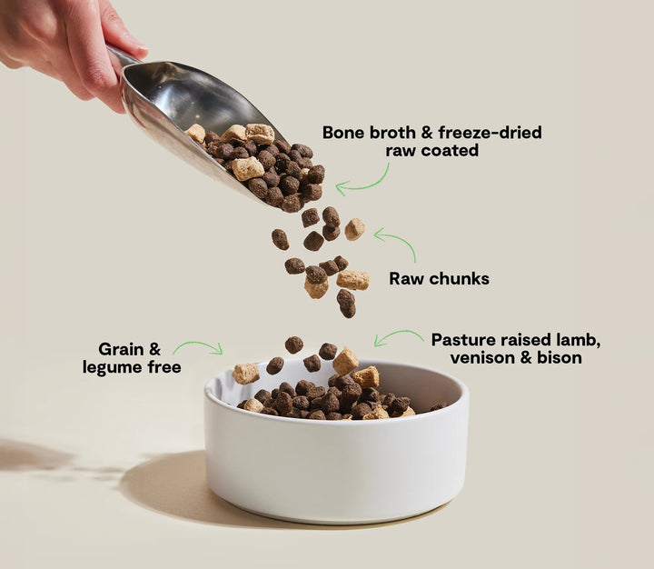 Open Farm Dog RawMix Great Plains Recipe with Ancient Grains Dry Dog Food 20lb