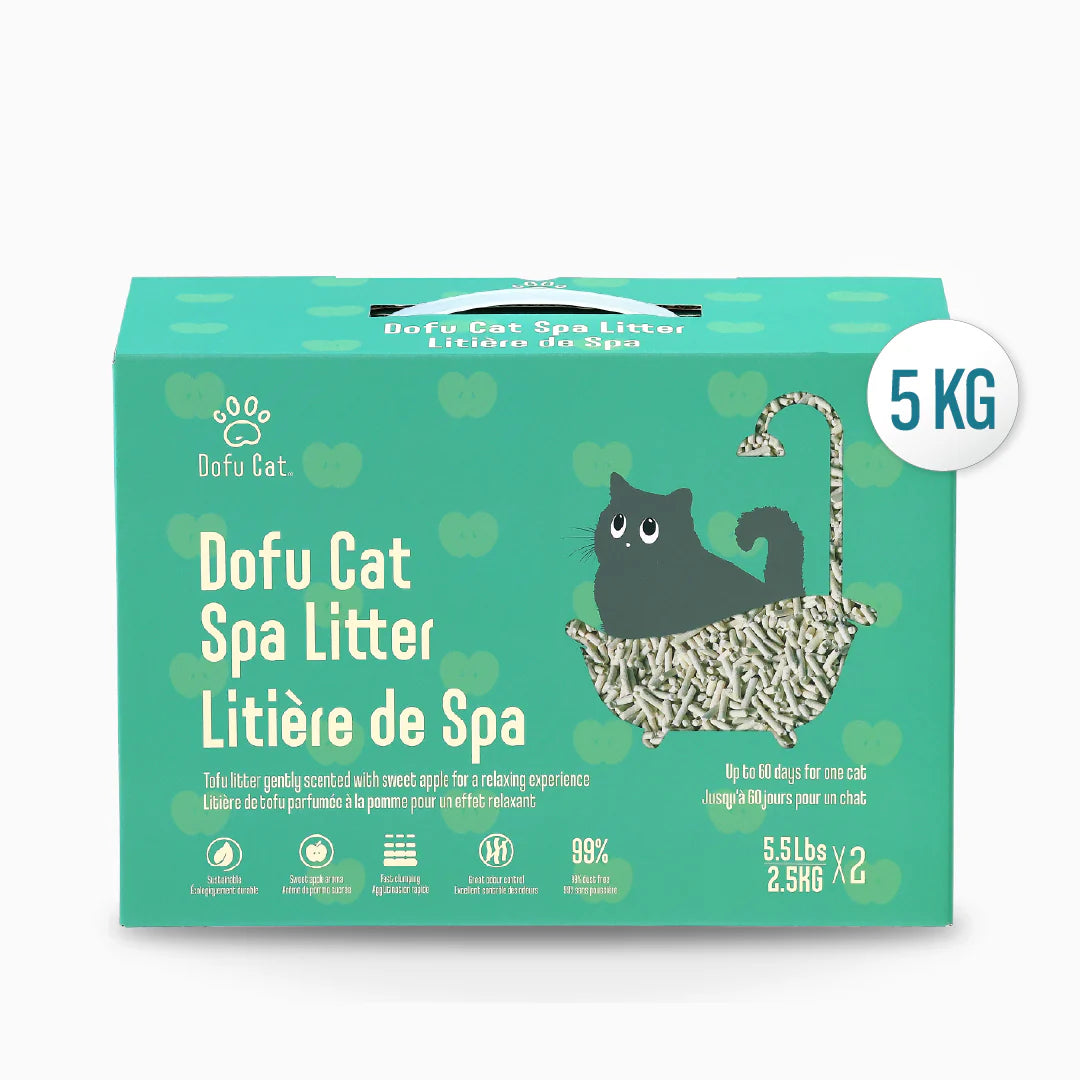 Dofu Cat Tofu Spa Litter - Apple 11lb