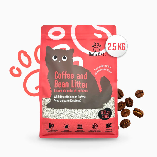 Dofu Clumping Coffee Cat Litter 5.5lb