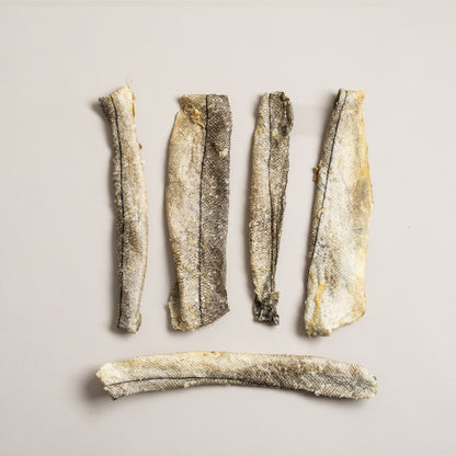 PolkaDog Haddock Skin Strips