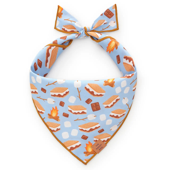 The Foggy Dog S'more To Love Bandana for Dogs and Cats