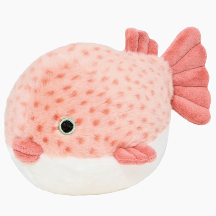 Dottie Puffer Fish Plush Dog Toy