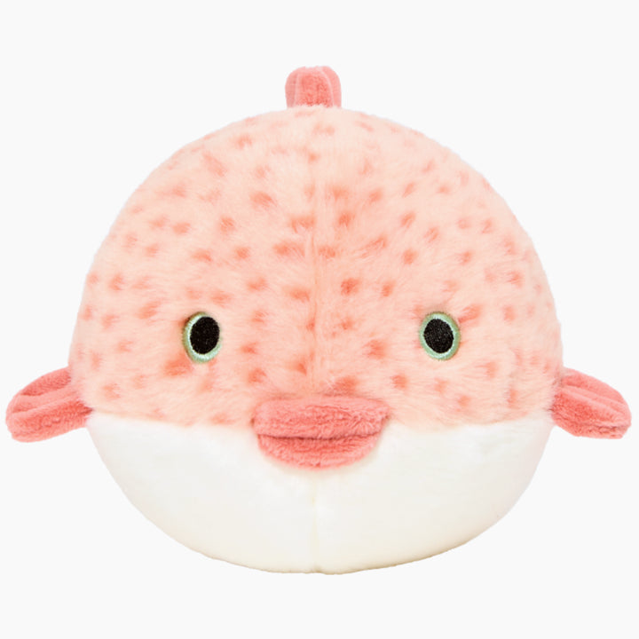 Dottie Puffer Fish Plush Dog Toy