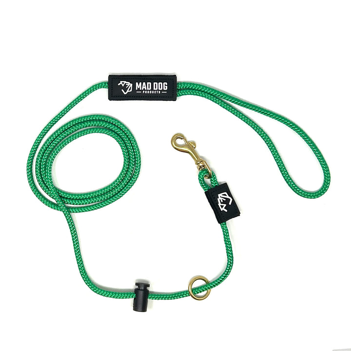 Multipurpose (Slip or Clip Leash) Premium Braided Soft Rope Leash 6ft