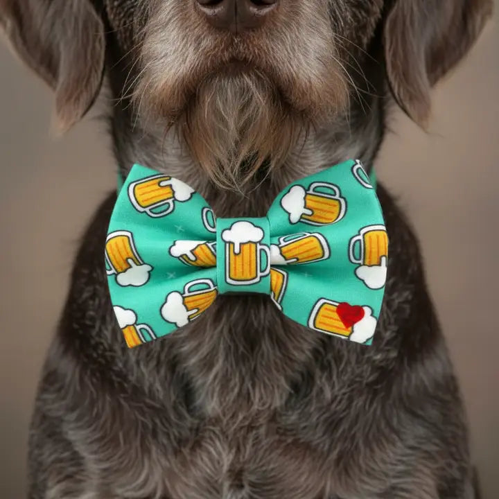 Dubdog Designs Cheers Bow Tie Attachment for Collar