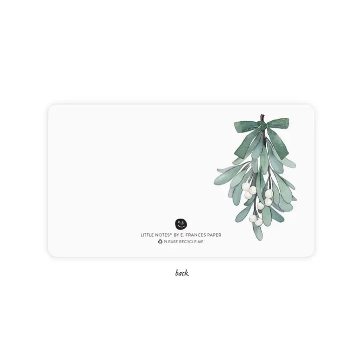 E. Frances Mistletoe Little Notes