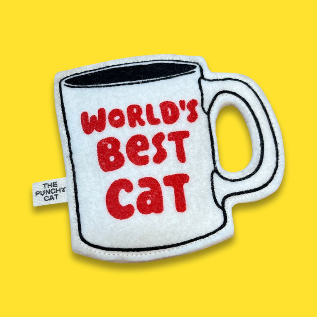 Catnip 'World's Best Cat' Cat Toy