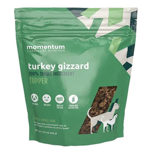 Momentum Turkey Gizzard Topper 3.75oz