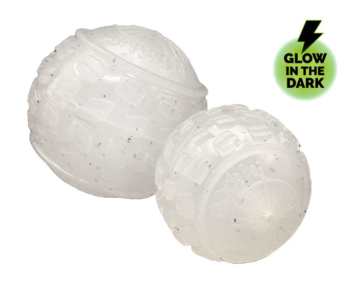 Cycle Dog High Roller Glow in The Dark Ball Medium