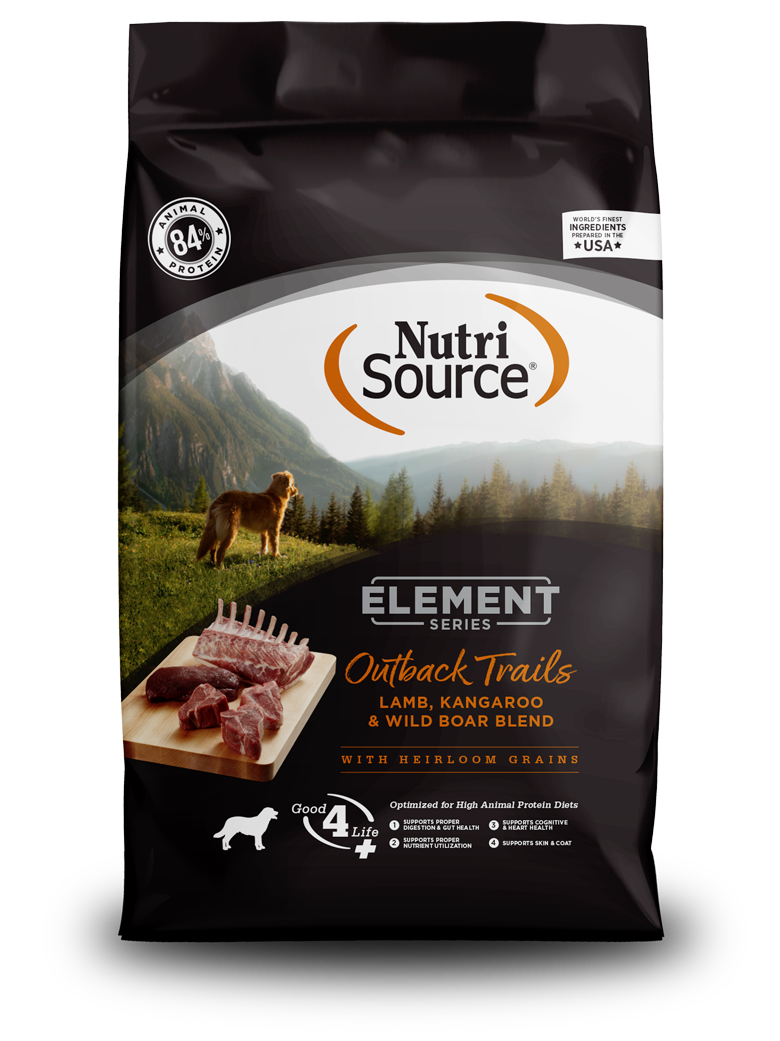 NutriSource Element Series Outback Trails Dry Dog Food 24lb