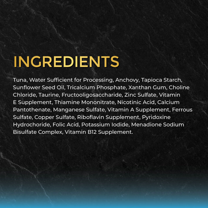 Fussie Cat Premium Tuna with Small Anchovies in Gravy Canned Wet Cat Food 2.82oz - Single Can