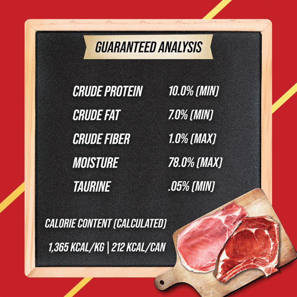 Fussie Cat Market Fresh Lamb & Pork Canned Wet Cat Food 5.5oz - Single Can