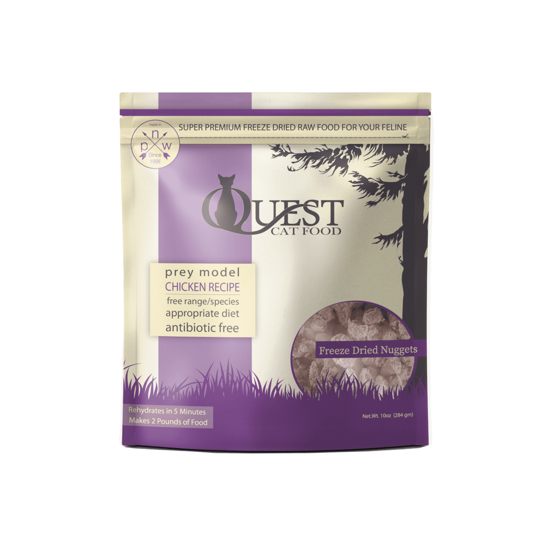 Steve's Real Food Cat Quest Freeze Dried Chicken 10oz