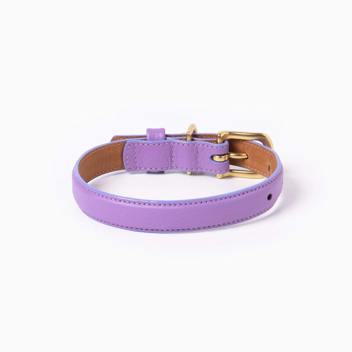 Ramona For You Fairy Lavender Leather Collar