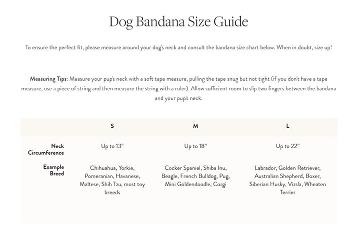 Baking Spirits Bright Bandana for Dogs and Cats