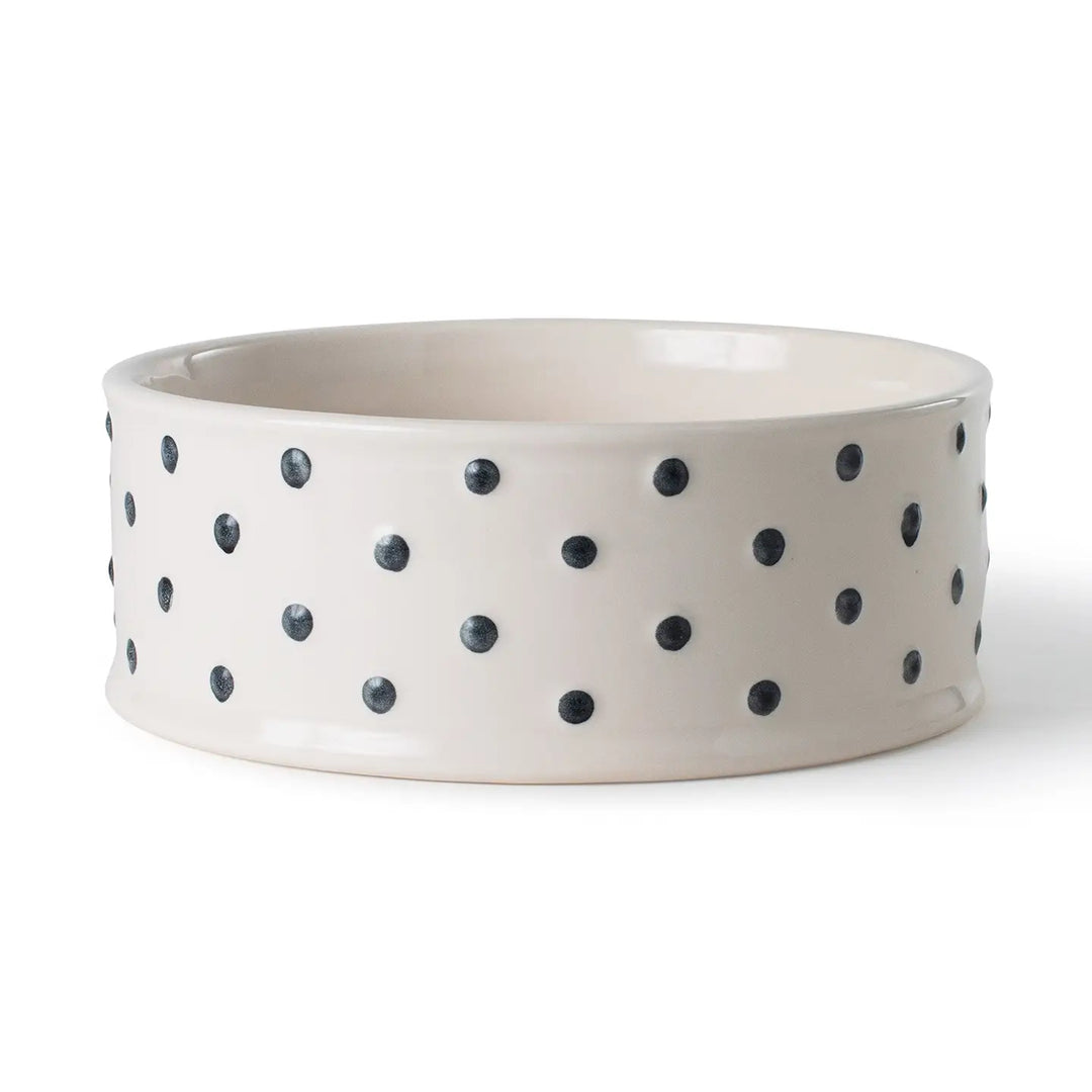 Fringe Memento Dot Pet Bowl Medium
