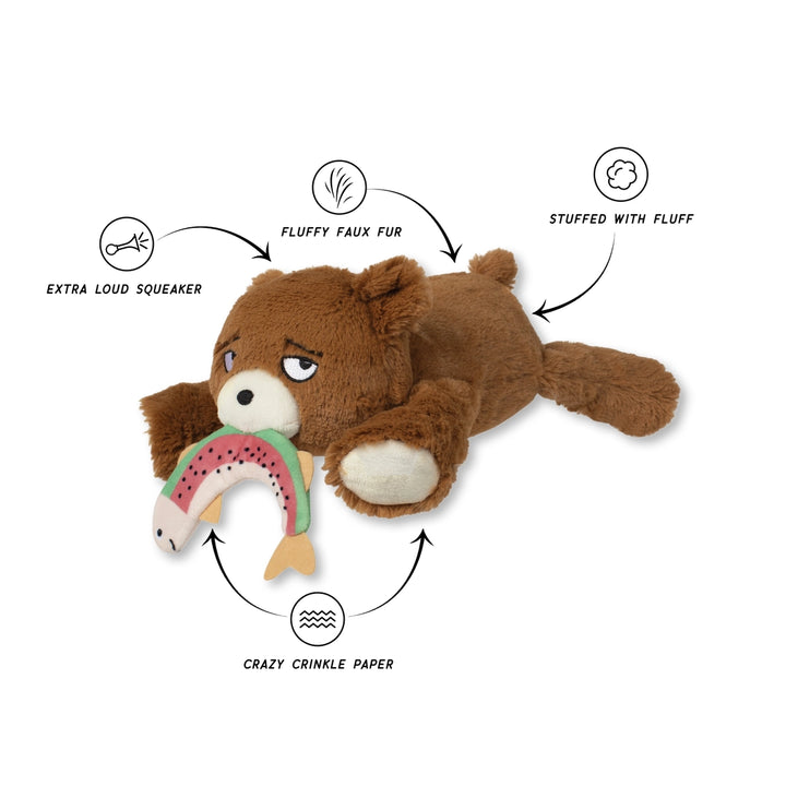 The Bear Necessities Plush Dog Toy