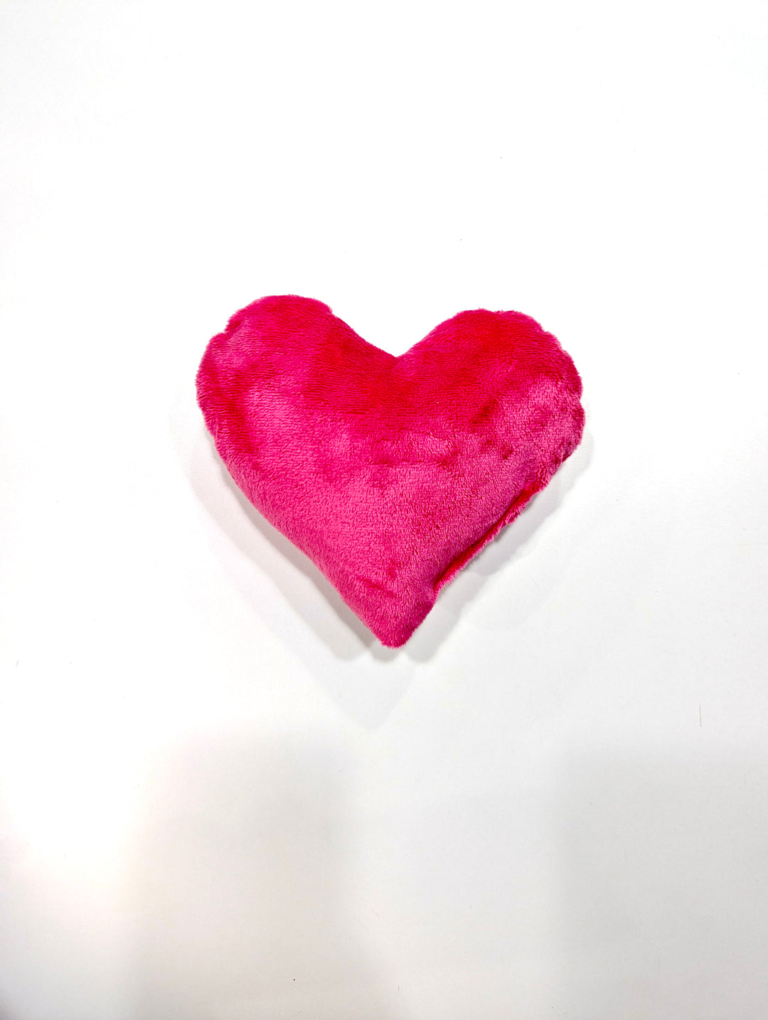 Heart Plush Dog Toy Valentine Pink