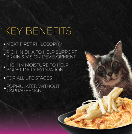 Fussie Cat Premium Tuna with Chicken in Gravy Canned Wet Cat Food 2.82oz