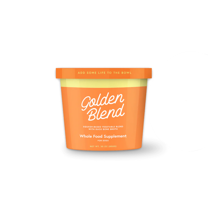 Green Juju Golden Blend Frozen Vegetable Nutrient-Dense Topper for Dogs and Cats 30oz