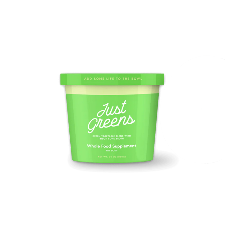 Green Juju Just Greens Frozen Vegetable Nutrient-Dense Topper for Dogs and Cats 30oz