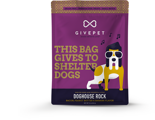 Give Pet Doghouse Rock Crunchy Dog Treats