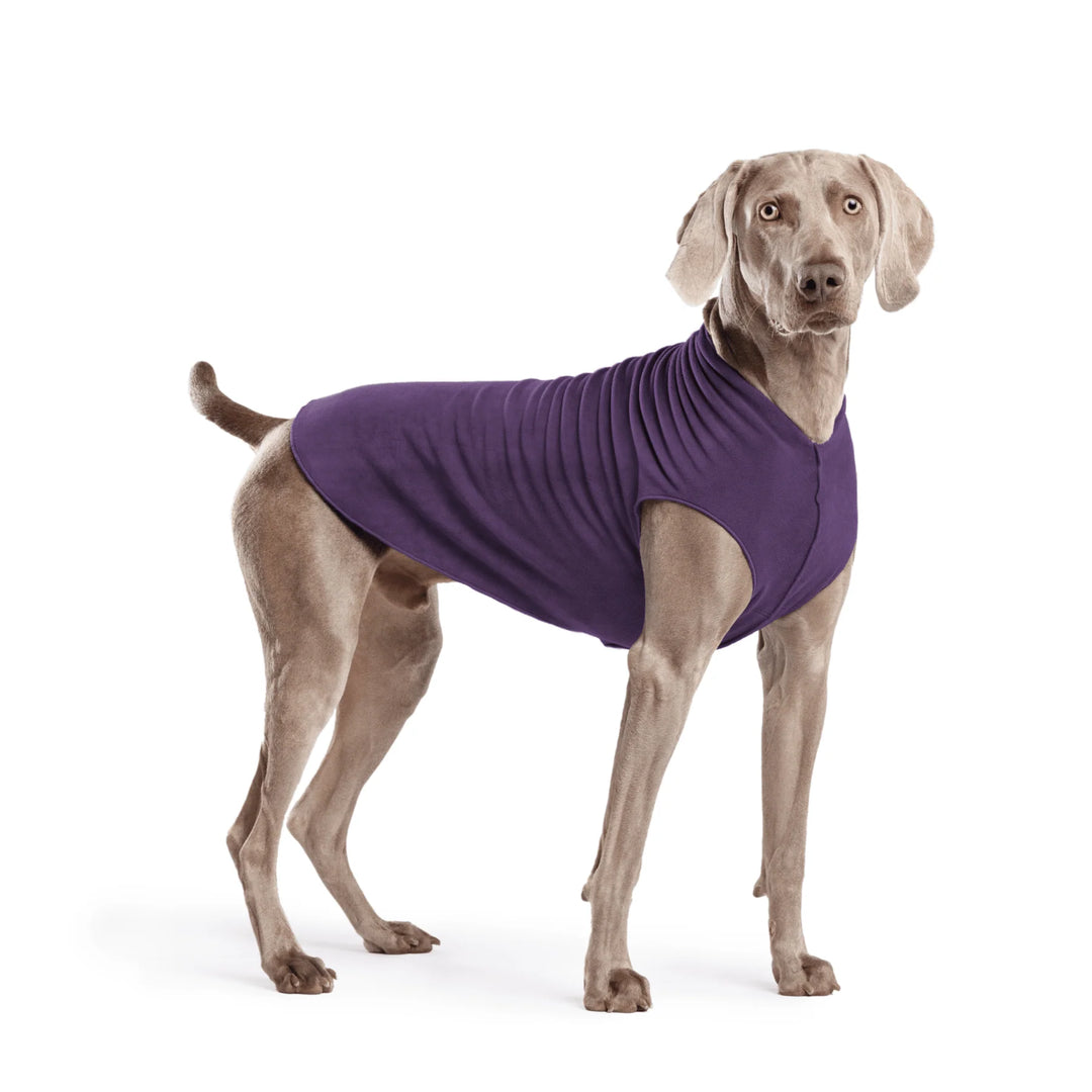 Goldpaw Stretch Fleece Dog & Cat Pullover, Huckleberry Purple