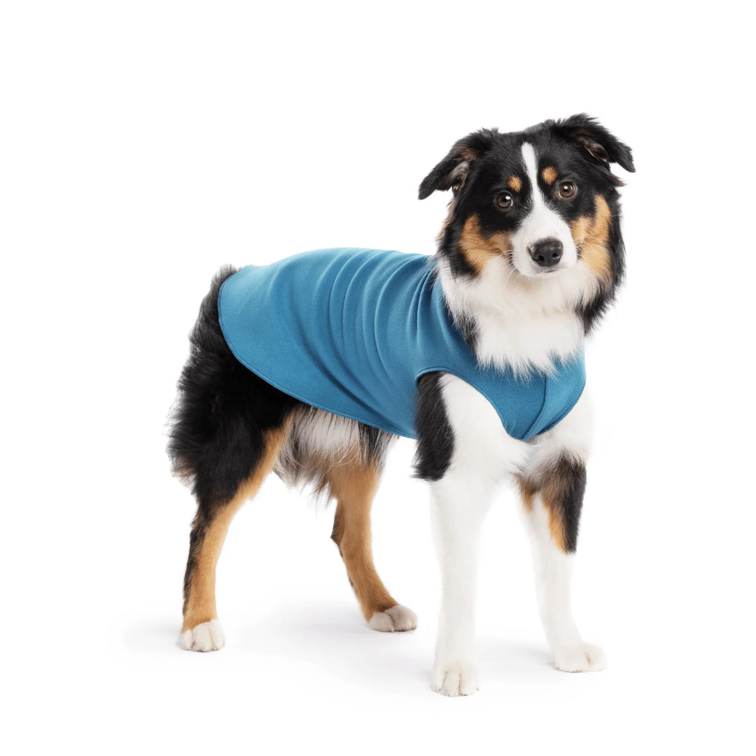 Goldpaw Stretch Fleece Dog & Cat Pullover, Marine Blue