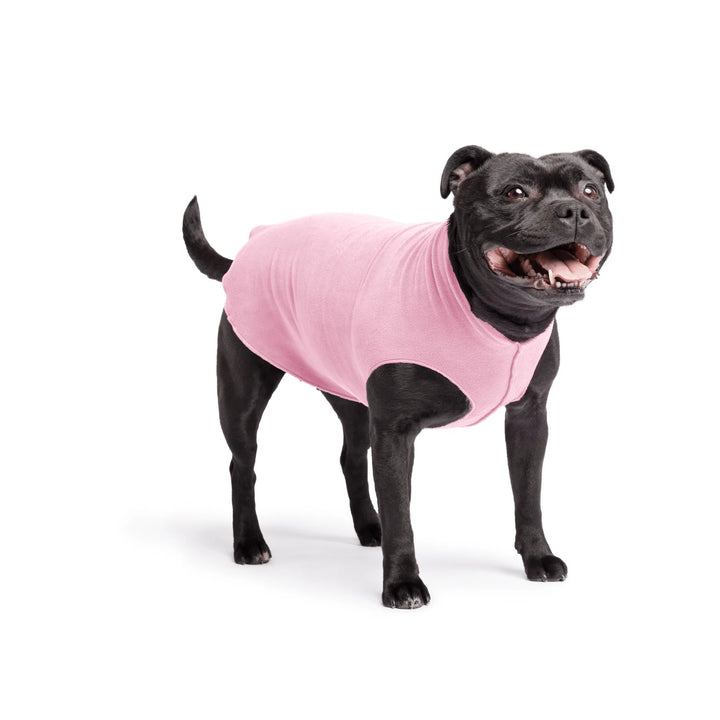 Goldpaw Stretch Fleece Dog & Cat Pullover, Rose Pink