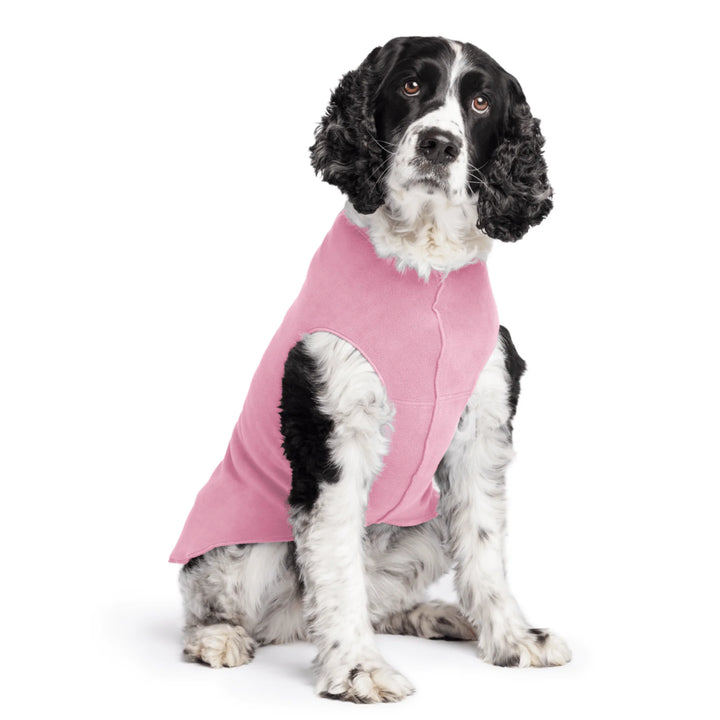 Goldpaw Stretch Fleece Dog & Cat Pullover, Rose Pink