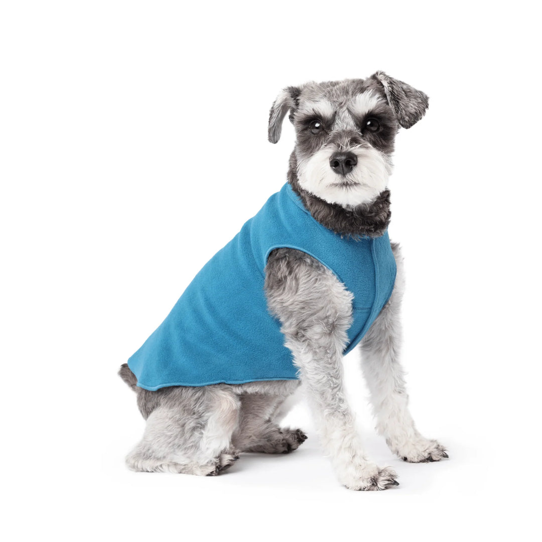 Goldpaw Stretch Fleece Dog & Cat Pullover, Marine Blue