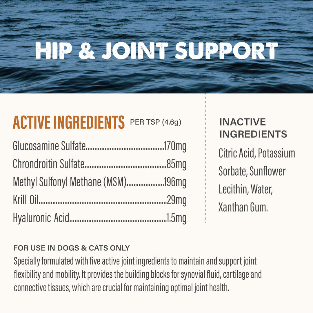 Grizzly Joint Aid Liquid for Dogs 16oz