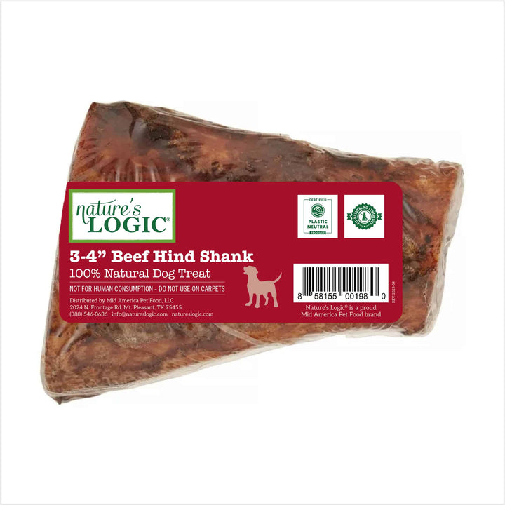 Nature's Logic Beef Shank Bone for Dogs 3”-4"