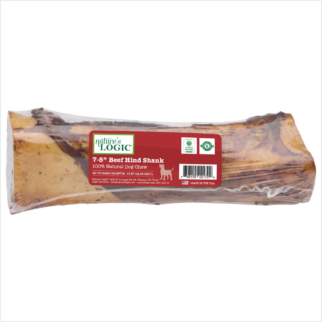Nature's Logic Beef Shank Bone for Dogs 7-8"