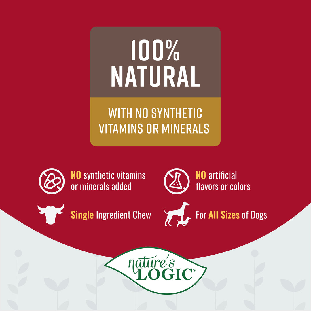 Nature's Logic Extra-Meaty Beef Shank/Shin Bone for Dogs 8-10"