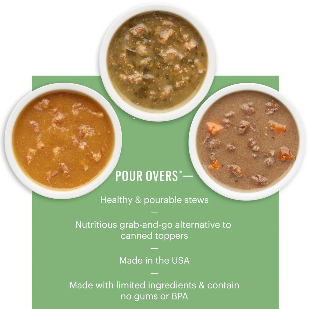 Honest Kitchen Bone Broth Pour Overs - Beef 12-5.5oz packs Case