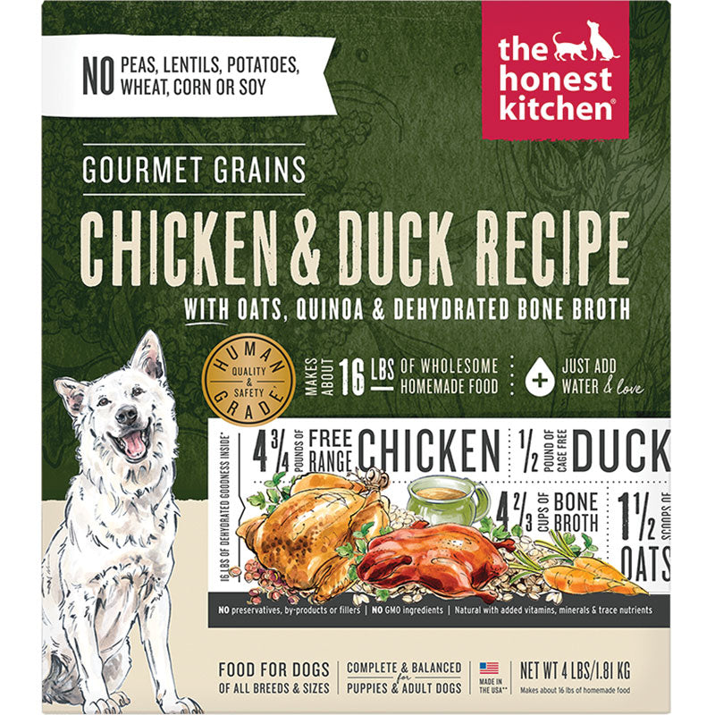 Honest Kitchen Grains Chicken & Duck 4lb