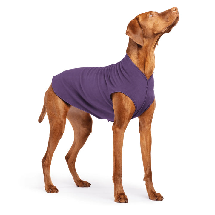 Goldpaw Stretch Fleece Dog & Cat Pullover, Huckleberry Purple