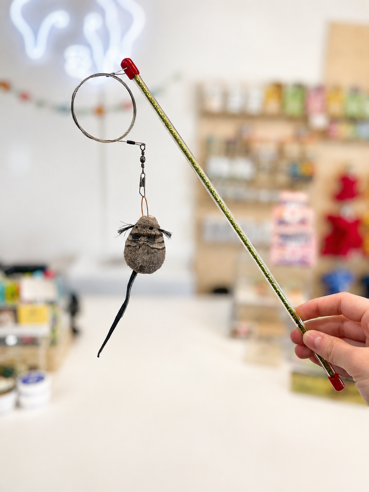 Go Cat Cat-Catcher Cat Wand Toy
