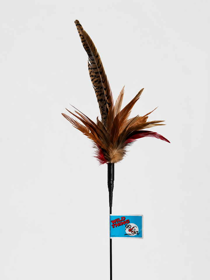 Go Cat Wild Thing Cat Wand Toy 18"