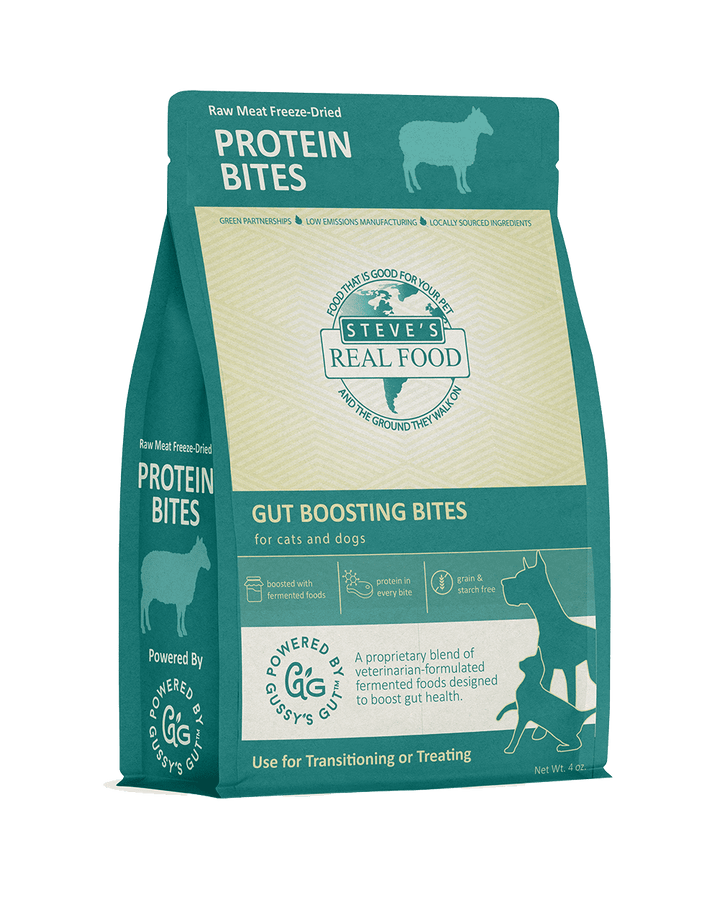 Steve's Real Food Protein Bites Lamb Gut Health 4oz