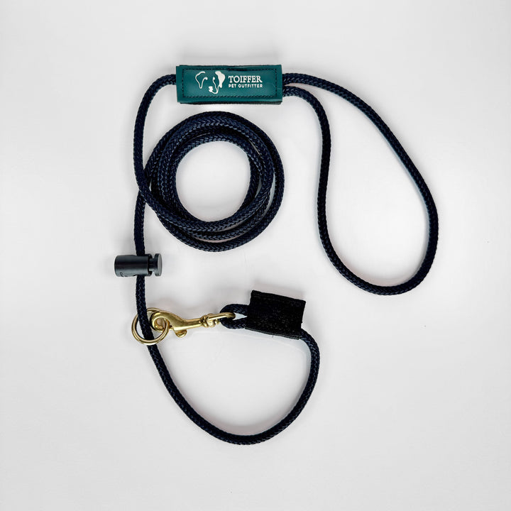 Multipurpose (Slip or Clip Leash) Premium Braided Soft Rope Leash 6ft