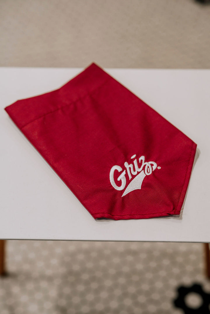 University of Montana Griz Bandana for Dogs and Cats Small