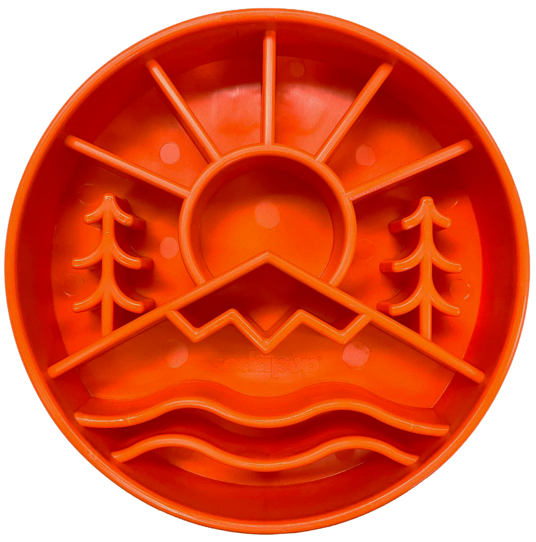 SodaPup Great Outdoors Enrichment Slow Feeder Bowl