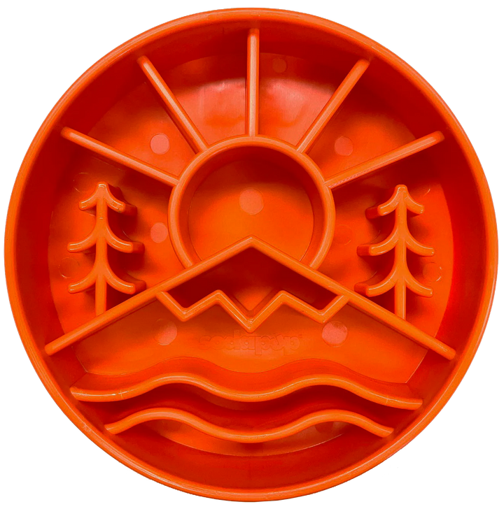 SodaPup Great Outdoors Enrichment Slow Feeder Bowl