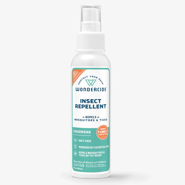 Wondercide Flea + Tick Spray for Pets and Home Cedarwood Scent 4oz
